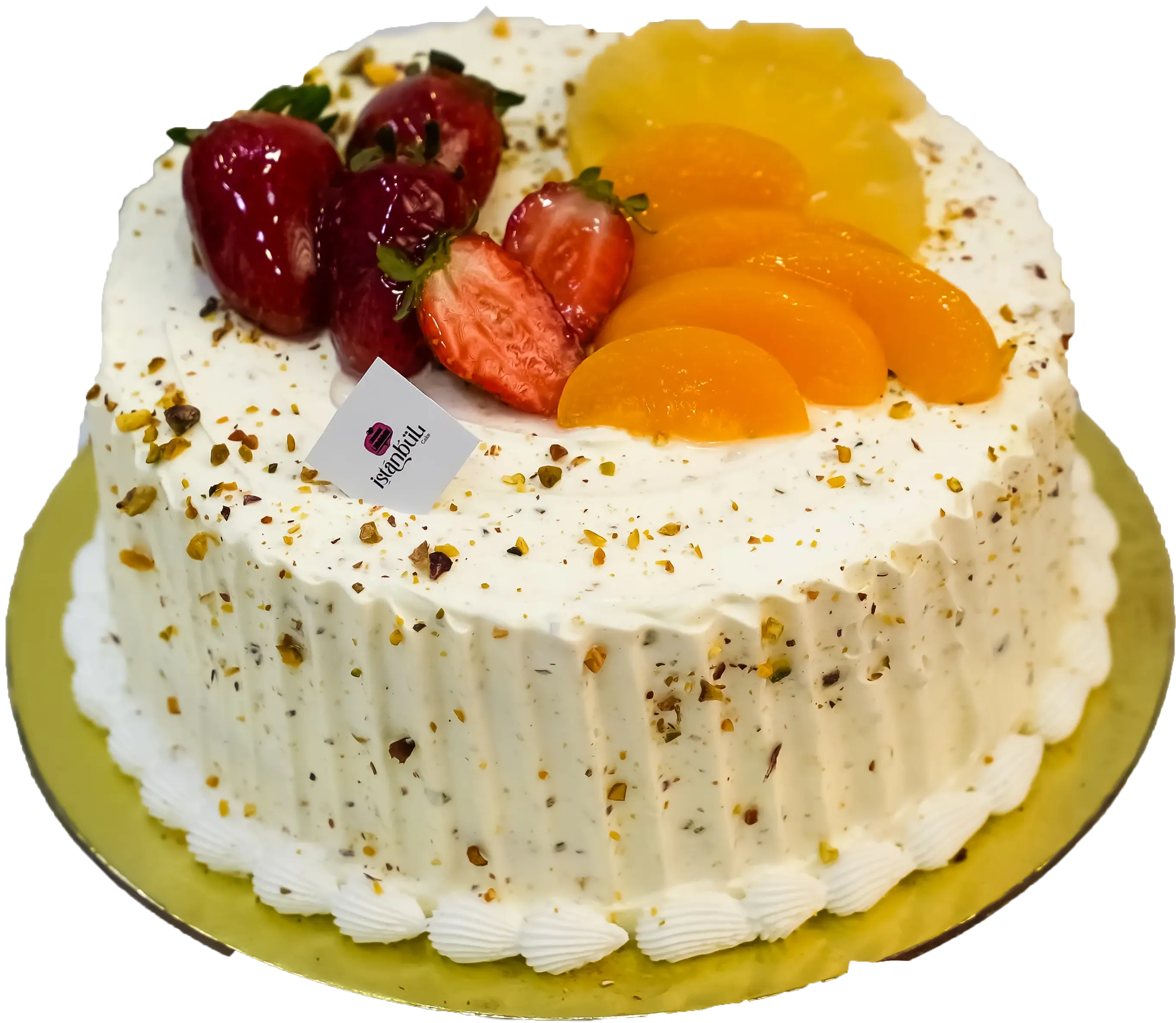Fruit with Arabic Ice Cream